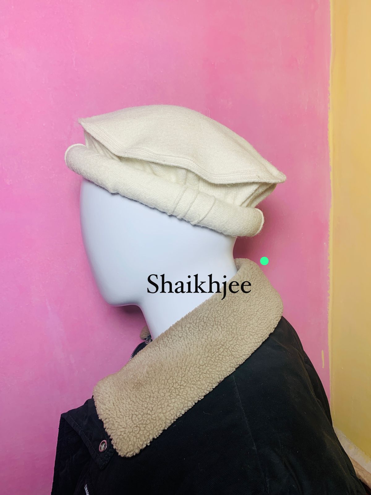 Handmade CHITRALI PAKOL Topi / woolen chitrali topi - SHAIKHJEE