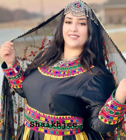 AFGHANI MATHA PATTI / HEAD PIECE - SHAIKHJEE